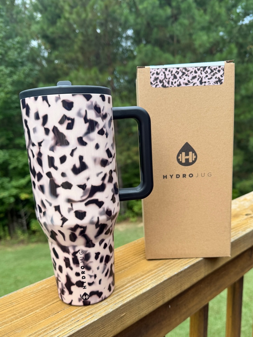 HydroJug X Rylee Arnold Blonde Tortoise 40oz Traveler